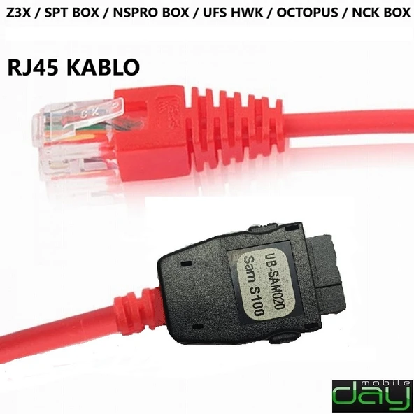 S100 SAMSUNG KABLO Z3X / SPT BOX / NSPRO BOX / UFS HWK / OCTOPUS / NCK BOX ürün görseli 1
