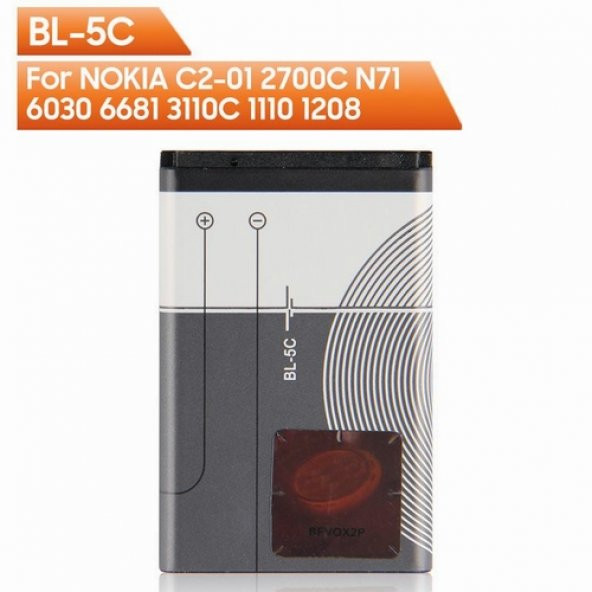 Day Nokia BL-5C 6820 (BL5c 1020 mAh Batarya Pil Orijinal Uzun Ömürlü Yüksek Kapasite) CEPTELB019532 ürün görseli 1