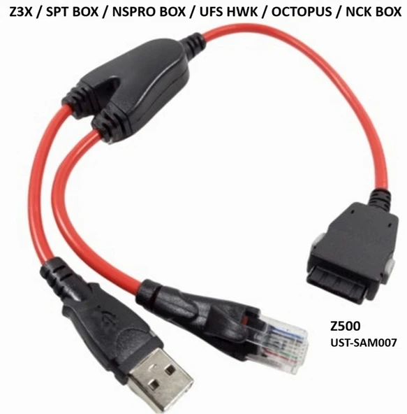 Z500 SAMSUNG KABLO Z3X / SPT BOX / NSPRO BOX / UFS HWK / OCTOPUS / NCK BOX CEPTELB019558 ürün görseli 1