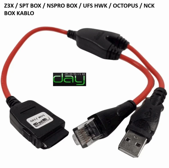 Z105 SAMSUNG KABLO Z3X / SPT BOX / NSPRO BOX / UFS HWK / OCTOPUS / NCK BOX CEPTELB019613 ürün görseli 1
