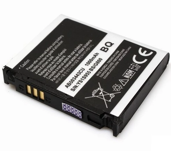 Samsung D900 Pil Batarya Ab503442ce E780 M359 E490 E480 E690 D900i R510 AB503443CE AB503442CA CEPTELB019711 ürün görseli 1