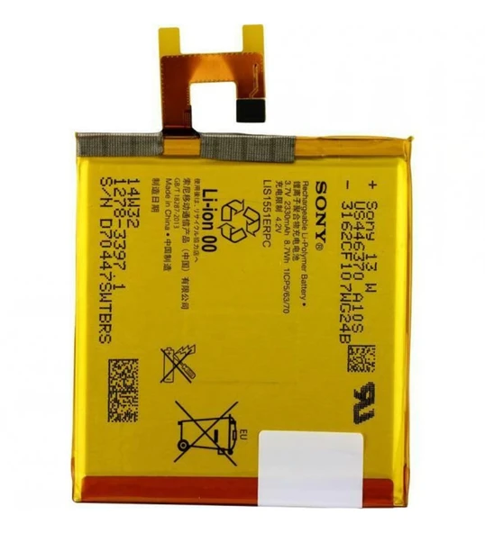 Sony Xperia E3 Pil Batarya Pil LIS1551ERPC Battery 2330mAh 3.7V CEPTELB019763 ürün görseli 1