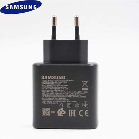 Samsung 45W Turbo Hızlı Şarj Cihazı Siyah (KABLOSUZ) CEPTELB020530 ürün görseli 1