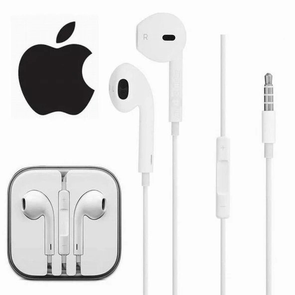 Apple EarPods 3,5mm Jak Girişli Kulaklık MD827ZM/B (Kutulu) CEPTELB020691 ürün görseli 1