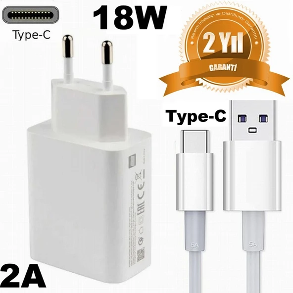 18W 2A Type-C Tüm Cep Telefonlarını Şarj Eder (2 YIL İTHALATÇI GARANTİLİ) CEPTELB021637 ürün görseli 1