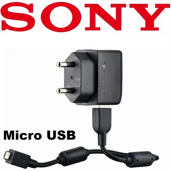 Orjinal Sony Ericsson EP800 2.0 Hızlı Şarj Aleti ve Micro USB Data Kablosu CEPTELB023835 ürün görseli 1