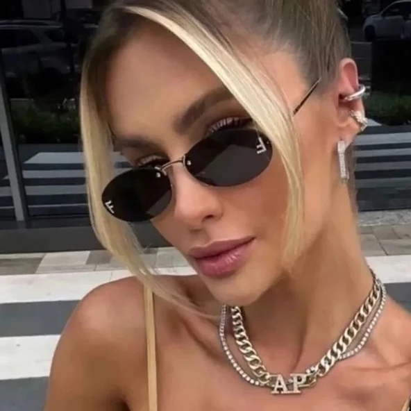 YENİ SEZON POPÜLER 2024 F Model F Siyah BAY BAYAN UNİSEX GÖZLÜK Bayan Güneş Gözlüğü CEPTELB024575 ürün görseli 1