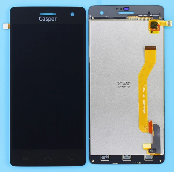 Casper Via V8 LCD Siyah Çıtasız Dokunmatik Ekran Cep Telefonu Ekranı CEPTELB025386 ürün görseli 1