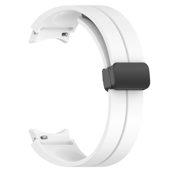 Gpack Samsung Galaxy Watch 4 42mm Kordon Silikon Ayarlanabilir Mıknatıslı HS24 ürün görseli 1