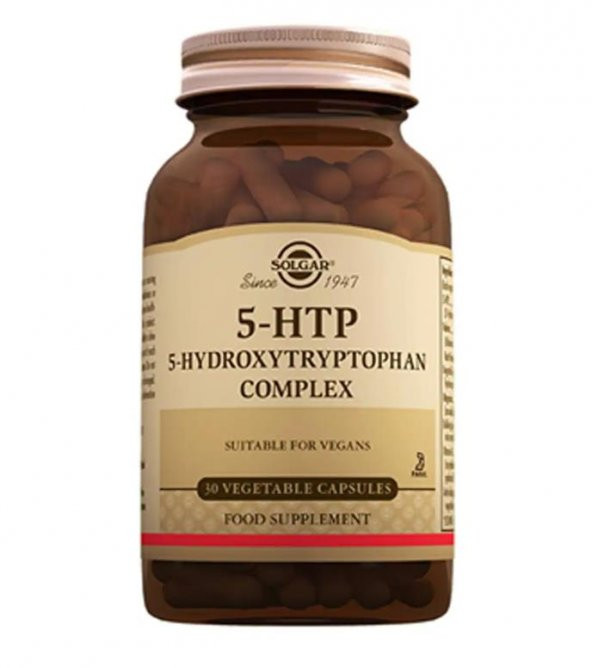 Solgar 5-HTP Takviye Edici Gıda 30 Kapsül ürün görseli 1