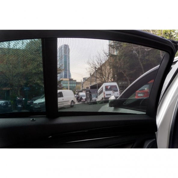 Geçme Yan Cam File Perde Universal 1 Adet - Resim 5