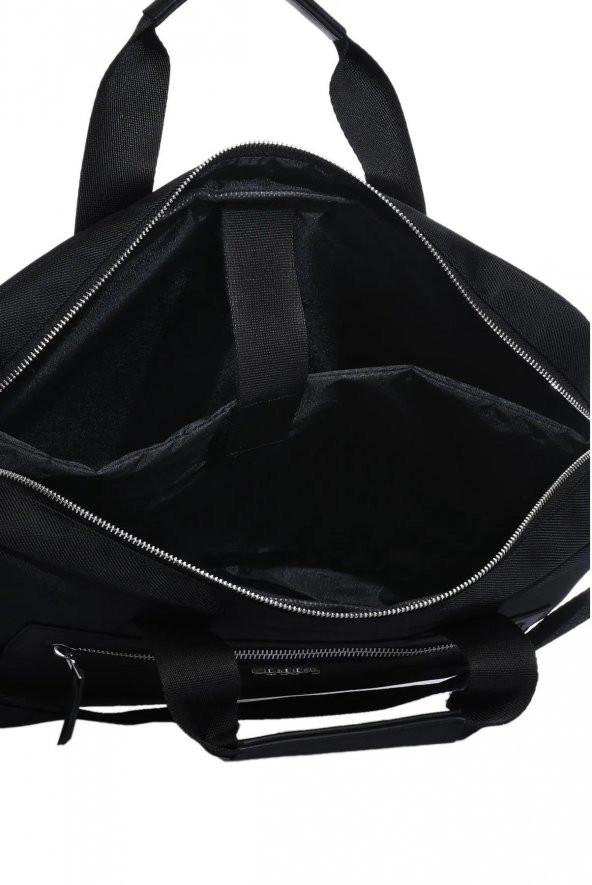 Fossil Siyah Laptop/Evrak Çantası - Resim 4