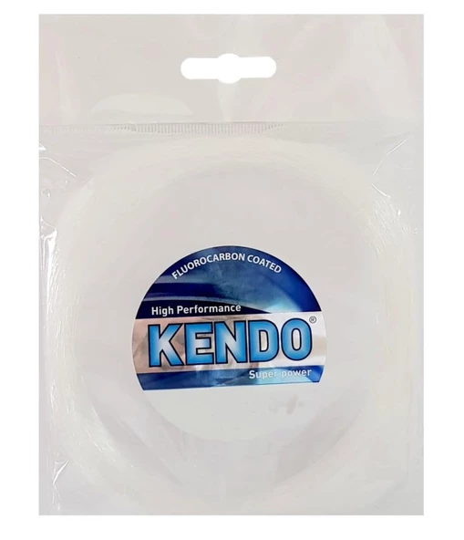 Premium FluoroCarbon Kaplı Poşet Olta Misina 100m Beyaz