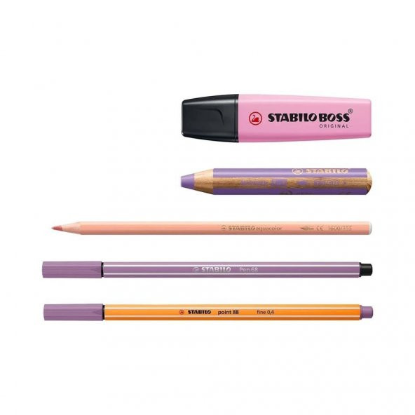 Stabilo Arty Creative Pastel Boyama Seti 50li - Resim 4