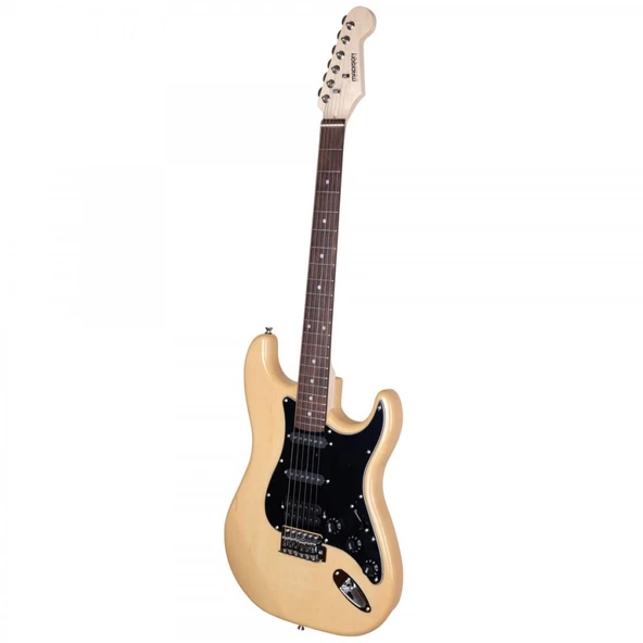 Madison MEG-2NS Naturel Elektro Gitar - Resim 4