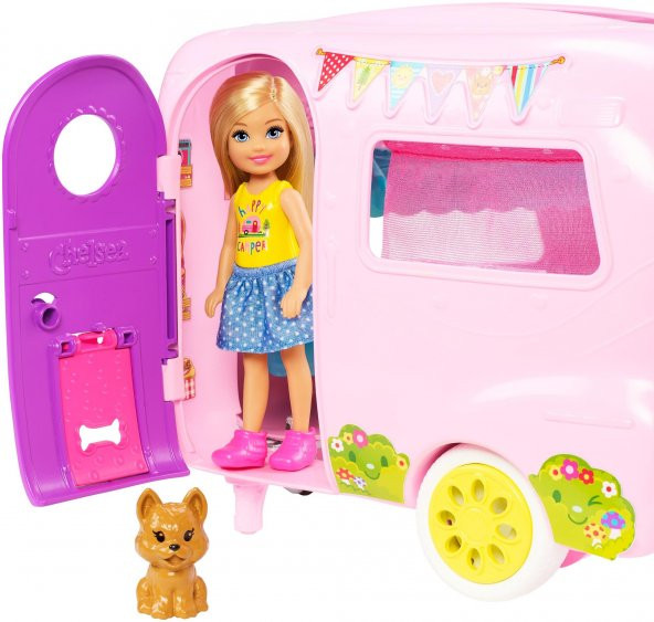 Barbie Chelseanin Karavanı FXG90 - Resim 7