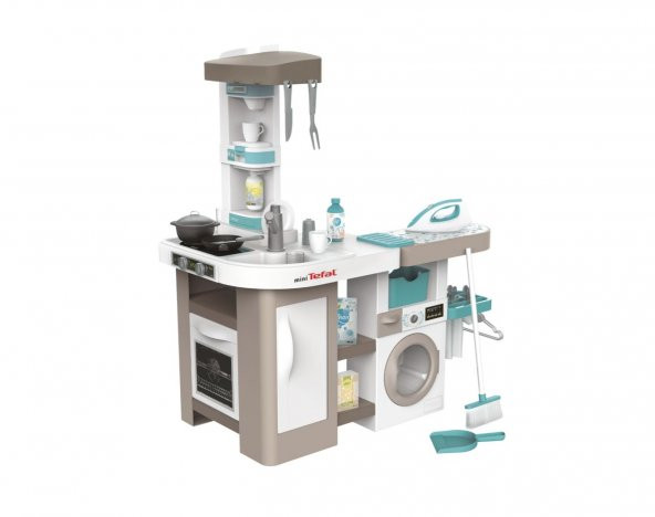 Smoby Tefal Stüdyo Çamaşır Makineli Mutfak Seti 311050 ürün görseli 1
