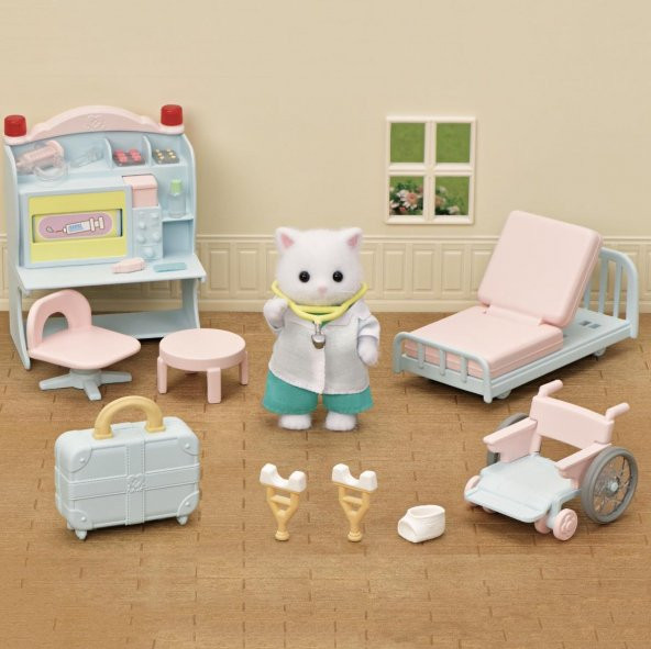 Sylvanian Families Köy Doktoru Başlangıç Seti 5705 - Resim 6