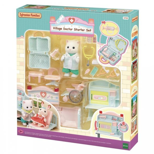 Sylvanian Families Köy Doktoru Başlangıç Seti 5705 - Resim 8