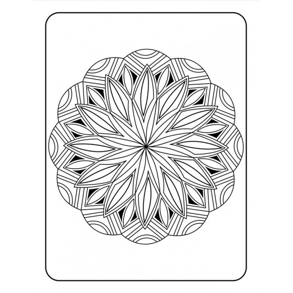 Çocuklar İçin Mandala Kitap Seti (200 Seçilmiş Mandala) - Resim 2