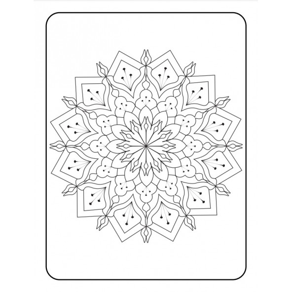 Çocuklar İçin Mandala Kitap Seti (200 Seçilmiş Mandala) - Resim 3