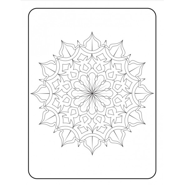 Çocuklar İçin Mandala Kitap Seti (200 Seçilmiş Mandala) - Resim 4