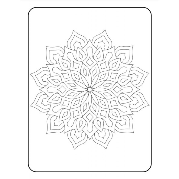 Çocuklar İçin Mandala Kitap Seti (200 Seçilmiş Mandala) - Resim 5