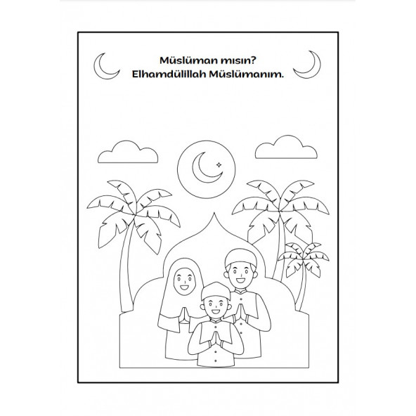 İslami Boyama Kitap Seti (4 Kitap) - Resim 3