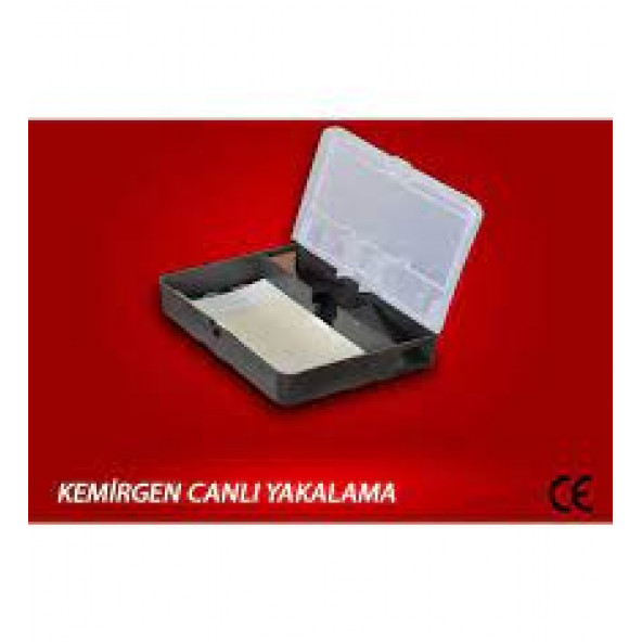 Canlı Fare Kemirgen Yakalama İstasyonu Yapışkan Dahil Plastik Kırılmaz ürün görseli 1