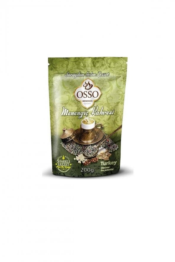 OSSO KAHVE  3  LÜ SET (OSMANLI-DİBEK-MENENGİÇ) - Resim 2