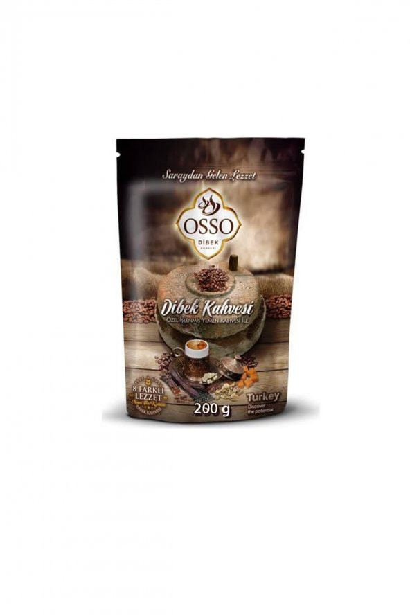 OSSO KAHVE  3  LÜ SET (OSMANLI-DİBEK-MENENGİÇ) - Resim 4