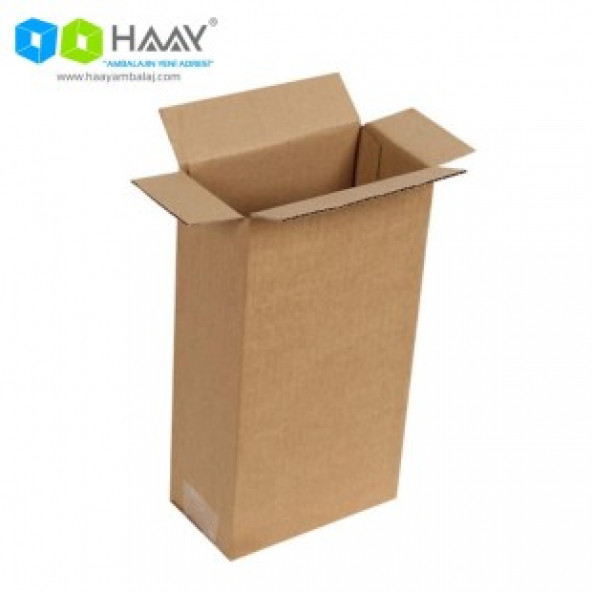HAAY AMBALAJ 14x8x27 Cm Tek Oluklu A-Box Koli 100 ADET ürün görseli 1
