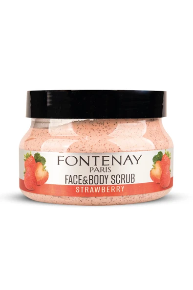 Fontenay Face And Body Yüz Ve Vücut Için Peeling Etkili Scrub Yüz Maskesi Çilekli 350ML ürün görseli 1