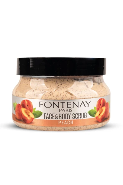 Fontenay Face And Body Yüz Ve Vücut Için Peeling Etkili Scrub Yüz Maskesi Şeftali 350ML ürün görseli 1