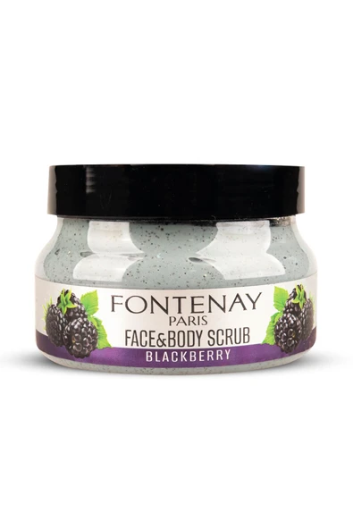 Fontenay Face And Body Yüz Ve Vücut Için Peeling Etkili Scrub Yüz Maskesi Böğürtlen 350ML ürün görseli 1