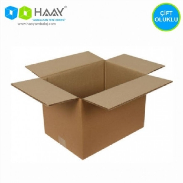 HAAY AMBALAJ 35x25x30 Cm Çift Oluklu A-Box Koli 10 ADET ürün görseli 1