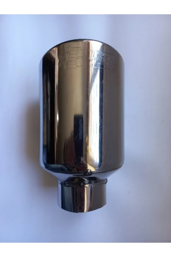 100 Mm. Dolu Paslanmaz Çelik Tekli Egzoz Ucu - Resim 2
