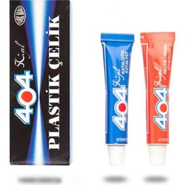404 Plastik-Çelik No:2 Çift Karışımlı Yapıştırıcı (44 Gr.) ürün görseli 1