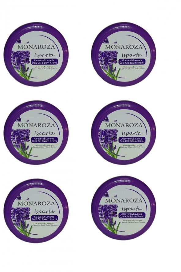 Aleovera & Lavanta Özlü Cilt Bakım Kremi 6lı Set (40 Ml X 6 Adet) ürün görseli 1