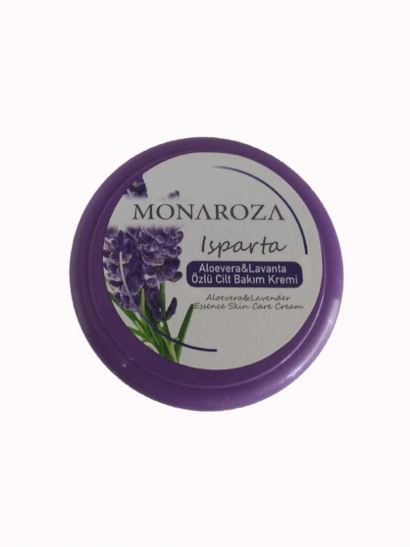 Monaroza  Aleoveralı ve Lavanta Özlü  Çanta Boy Eşsiz Krem 40 ml ürün görseli 1