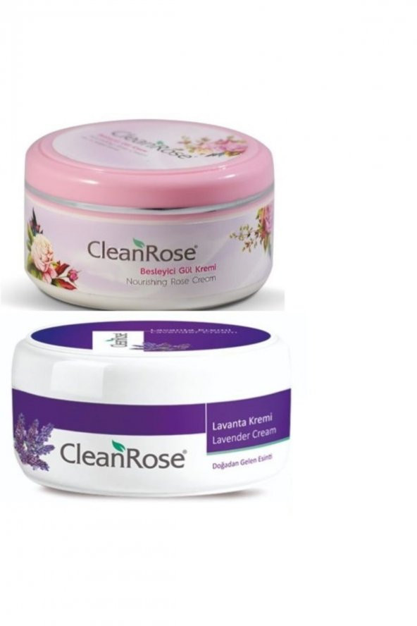 Besleyici Gül Kremi 125 Ml+lavanta Kremi 125 Ml (Ispartamdan) ürün görseli 1