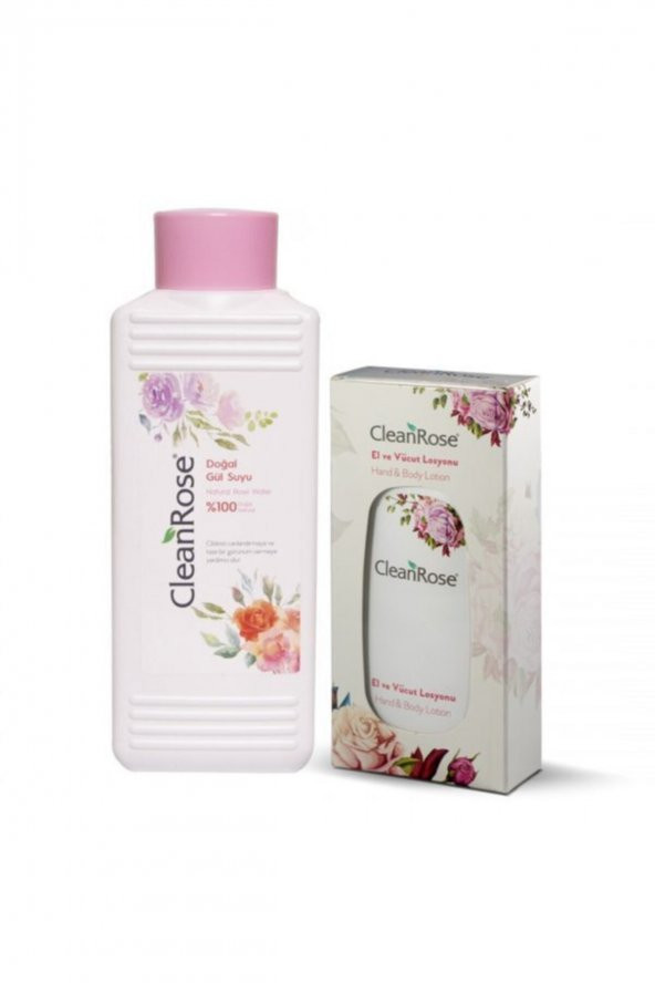 400 Ml Doğal Gül Suyu + 200 Ml Gül Losyonu ürün görseli 1