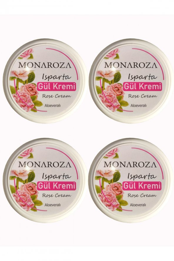 Aleoveralı & Gül Özlü Eşsiz Krem 4lü Set ( 40 ml X 4 Adet) ürün görseli 1