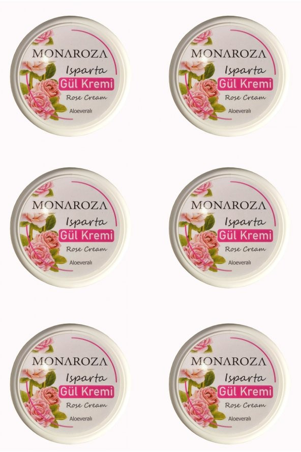 Aleoveralı & Gül Özlü Eşsiz Krem 6lı Set ( 40 ml x 6 Adet) ürün görseli 1