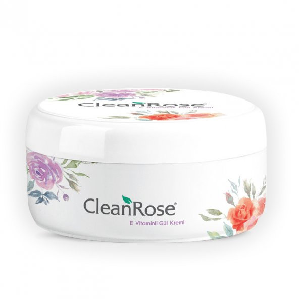 CleanRose E Vitaminli Özel Formüllü Gül Kremi 125 ml ürün görseli 1
