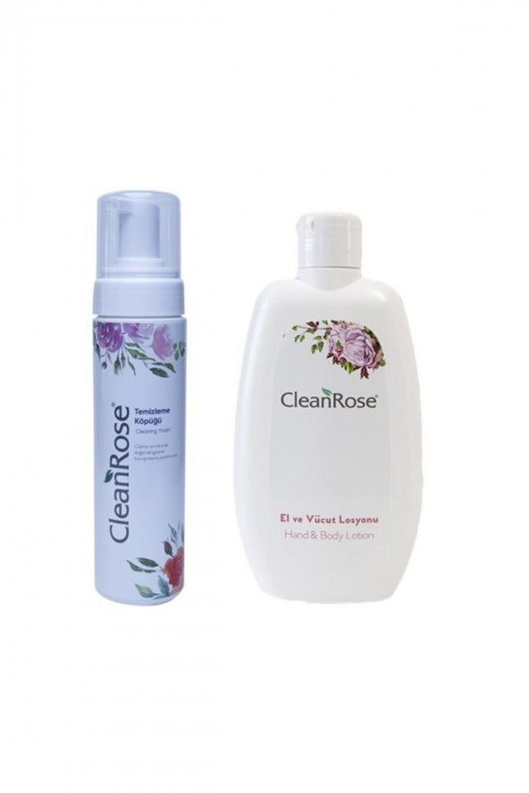 Cleanrose El ve Vücut Losyonu 200 ml Doğal Temizleme Köpüğü 200 ml ürün görseli 1