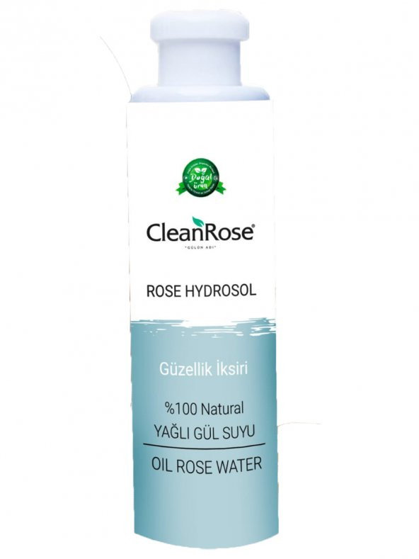 Clean Rose  320 Frekans Güzellik İksiri 100 Doğal ve Onaylı Yağlı Gül Suyu 390 ml ürün görseli 1