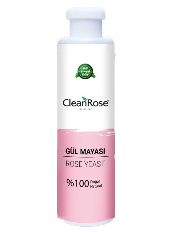 Clean Rose  320 Frekans 100 Doğal ve Onaylı Gül Mayası 390 ml ürün görseli 1