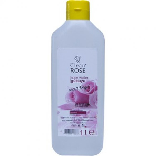Clean Rose 100 Doğal Gül Suyu 1000 ml ürün görseli 1