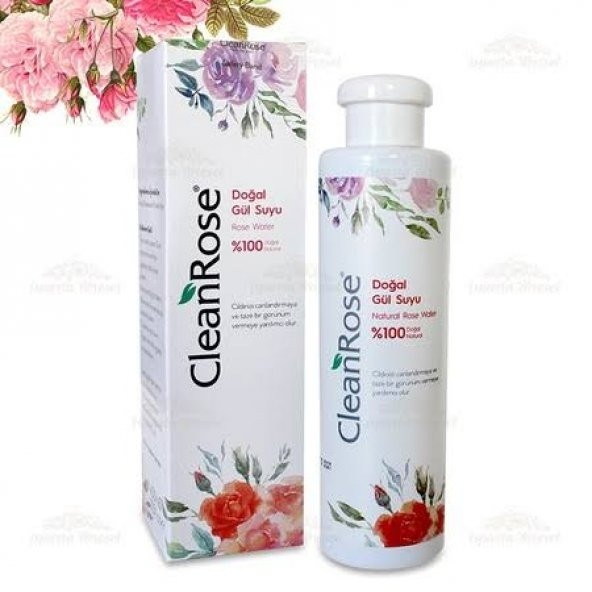 Cleanrose 100 Doğal Gül Suyu Lux Kutulu ürün görseli 1